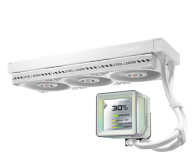 ASRock Steel Legend White 360 LCD 3x120mm - 1502277 - zdjęcie 3